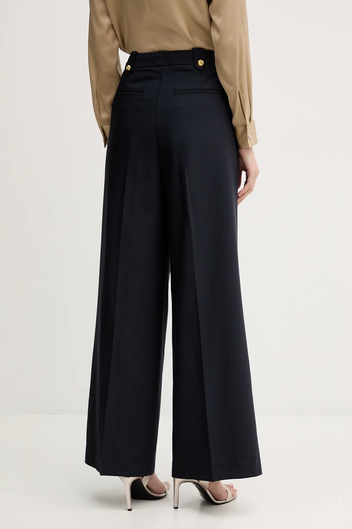 Oblečení Kalhoty Barbour Avery LTR0412 námořnická modř