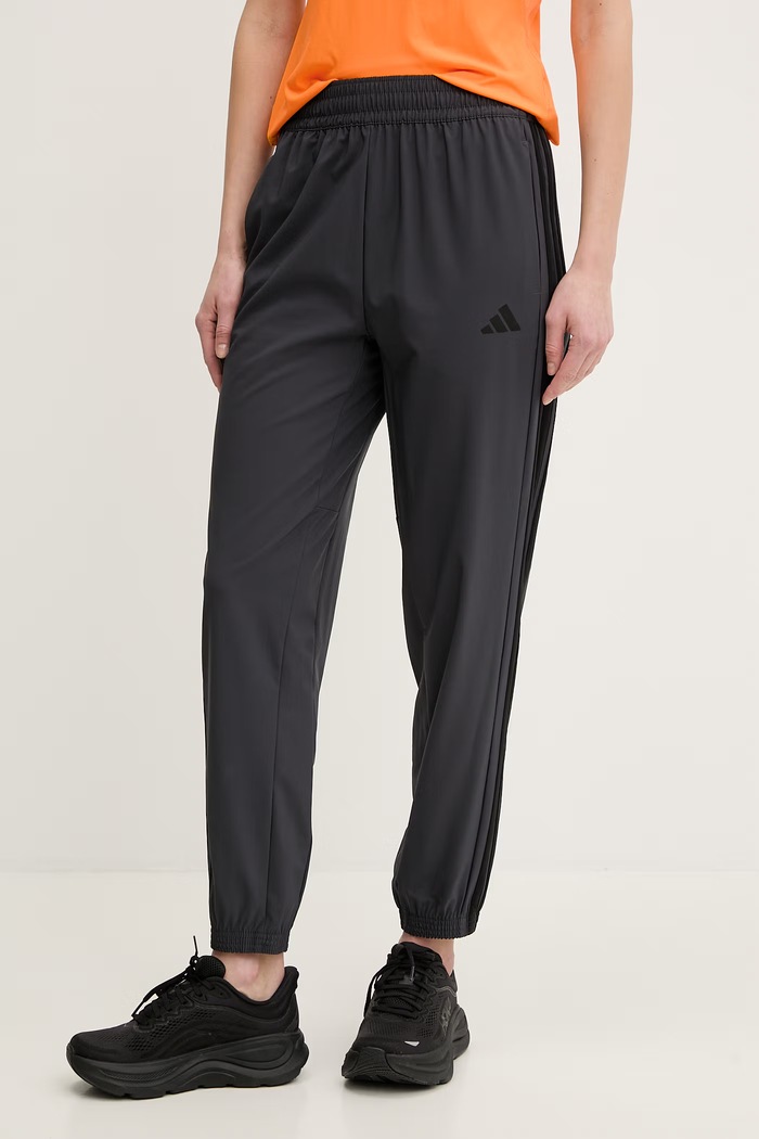adidas Performance spodnie treningowe aplikacja czarny KC5496