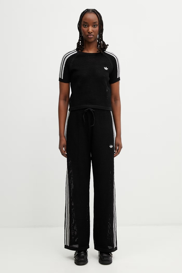 adidas Originals Crochet Pantaloni da tuta da donna KC6494 nero