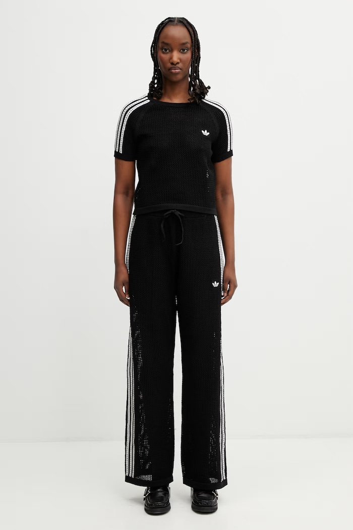 adidas Originals Crochet Pantaloni da tuta da donna KC6494 nero
