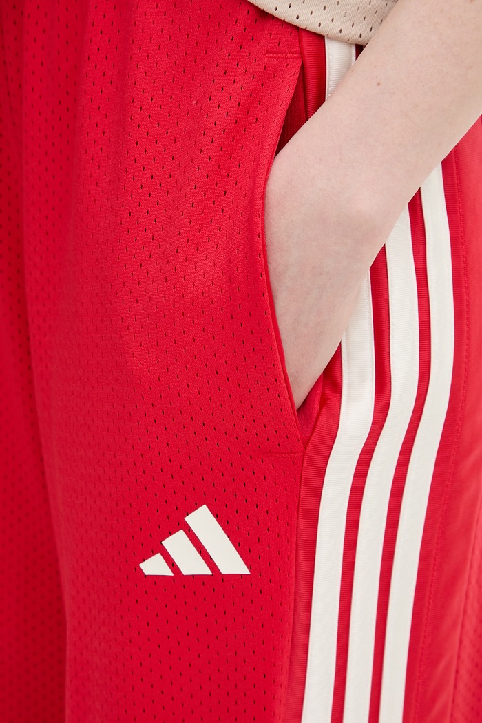 Adidas teplákové nohavice dámske Stadium KC4992 červená