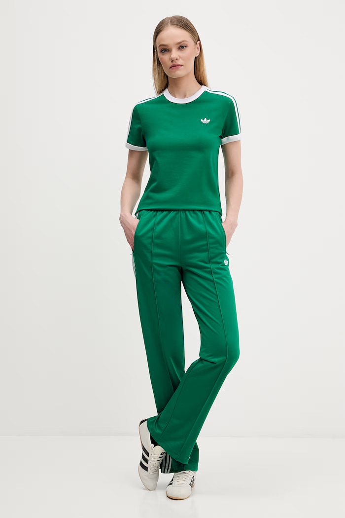 adidas Originals spodnie dresowe damskie KD3649 zielony SS26
