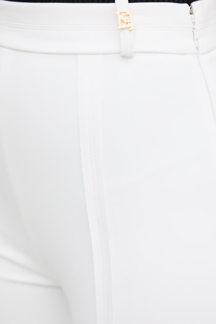 Elisabetta Franchi pantaloni pentru femei bej PA16961E2