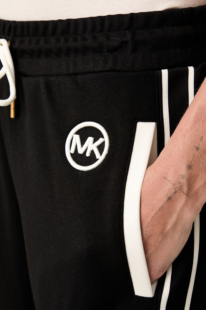 MICHAEL Michael Kors spodnie dresowe damskie MR630Y0K8N czarny