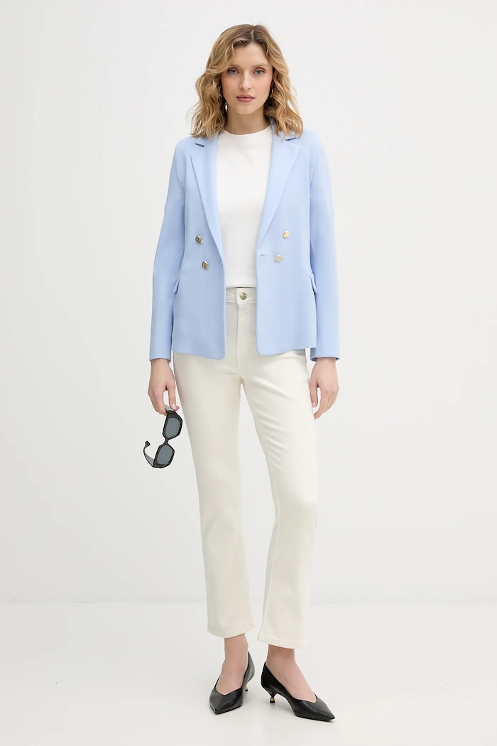 Kalhoty Marella Emme by Marella 2615131261200 béžová SS26