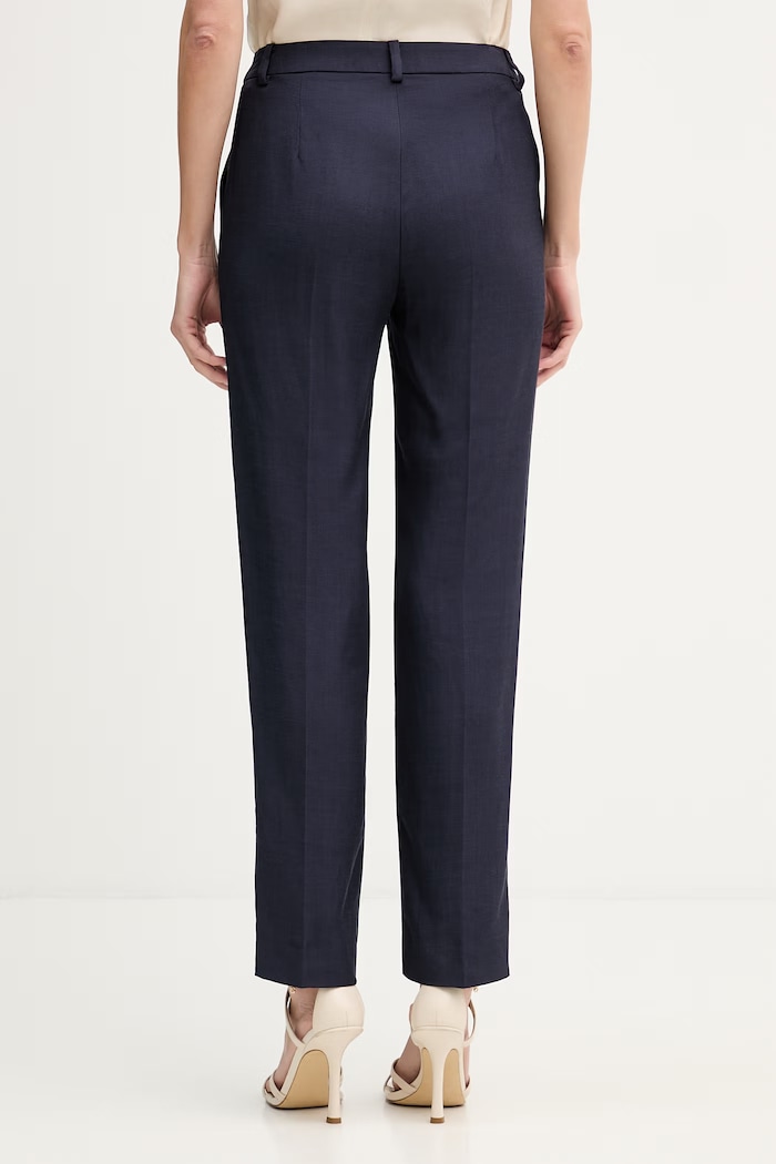 Îmbrăcăminte Marella pantaloni cu lână Emme by Marella 2615131291200 bleumarin