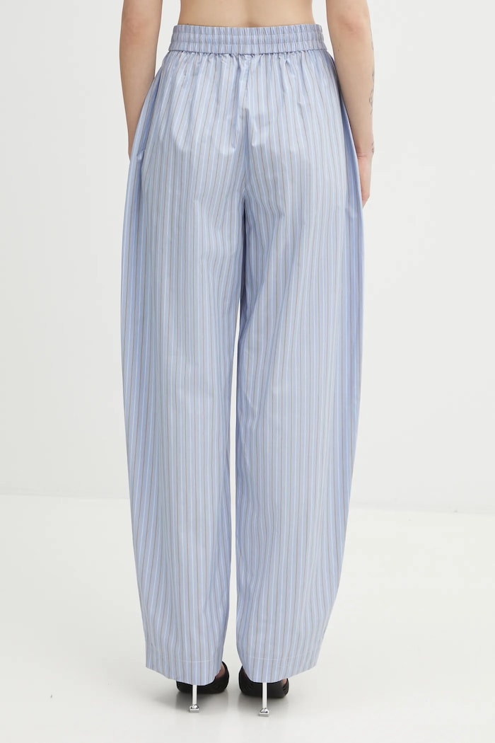 Abbigliamento Rotate pantaloni in cotone da donna 1153643082 blu