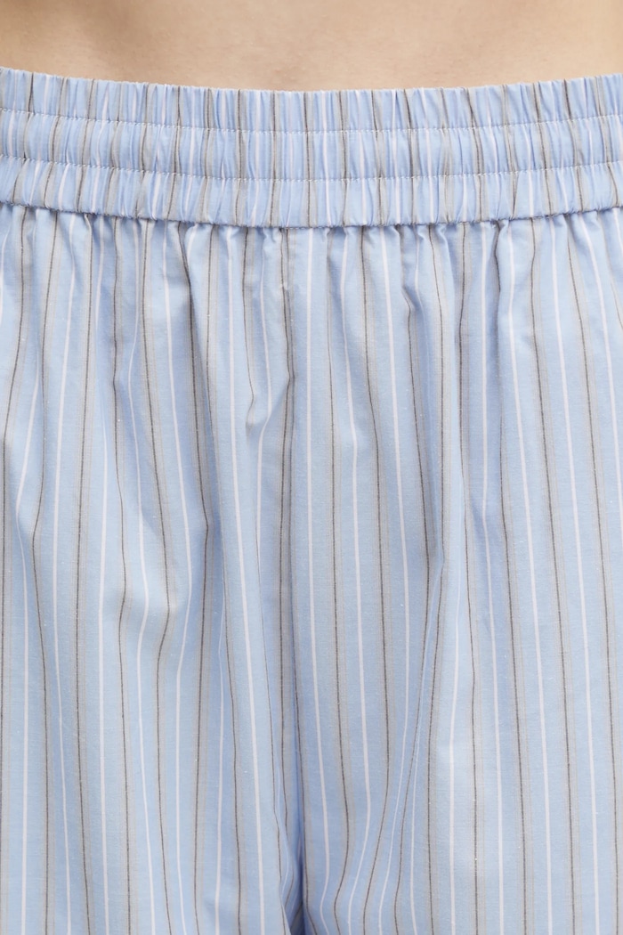 Rotate pantaloni in cotone da donna blu 1153643082