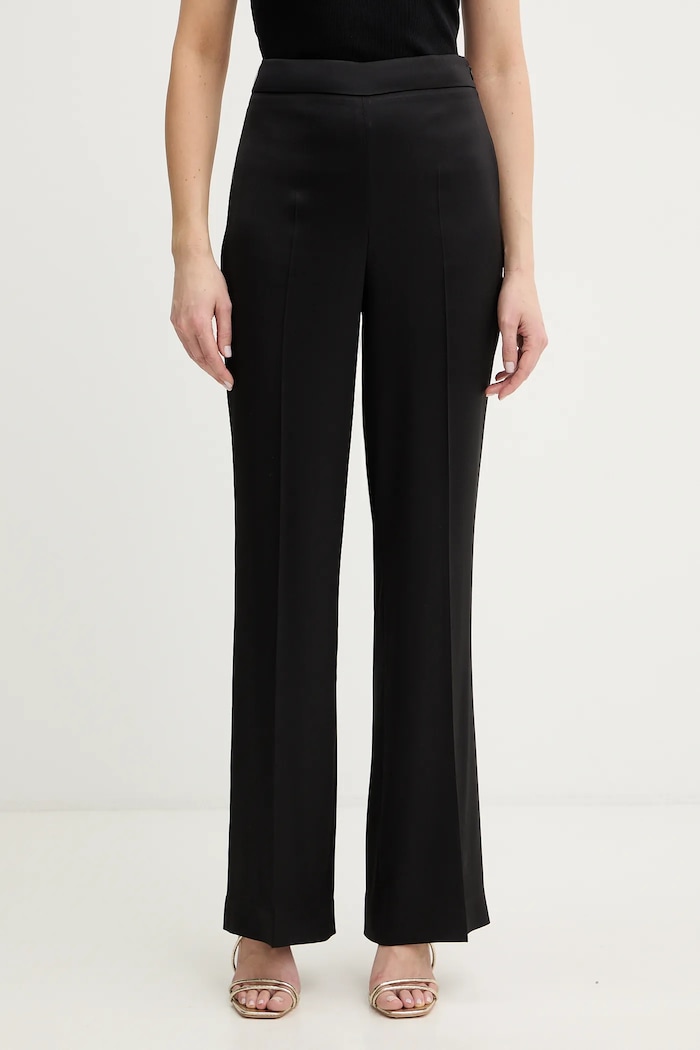 Twinset pantaloni drept negru 261TP2421