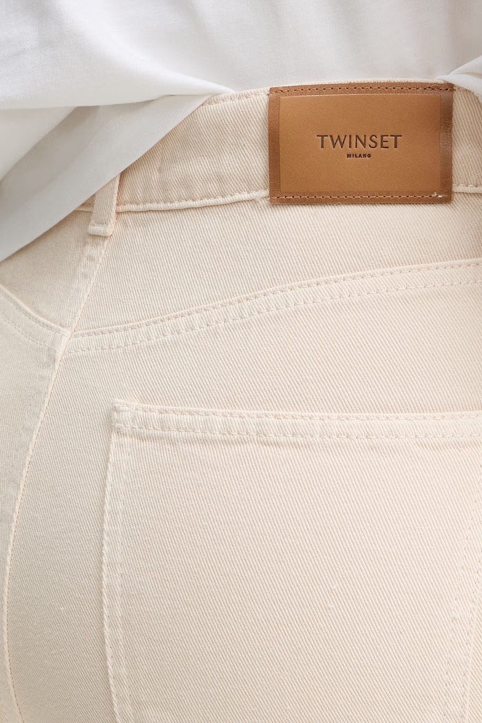 Twinset jeans bej 261TP211B
