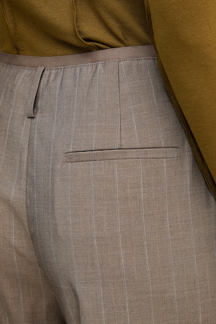 Sisley pantaloni pentru femei maro 41Q6LF08L