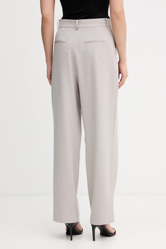 Îmbrăcăminte Sisley pantaloni pentru femei 48WGLF08J gri