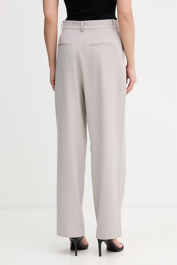 Îmbrăcăminte Sisley pantaloni pentru femei 48WGLF08J gri