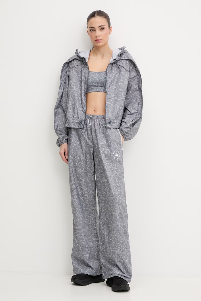 Adidas by Stella McCartney παντελόνι γυναικείο JZ0705 γκρί SS26