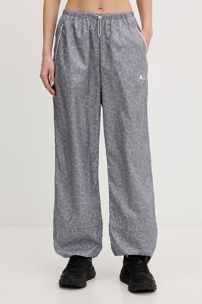 Adidas by Stella McCartney παντελόνι γυναικείο γκρί JZ0705