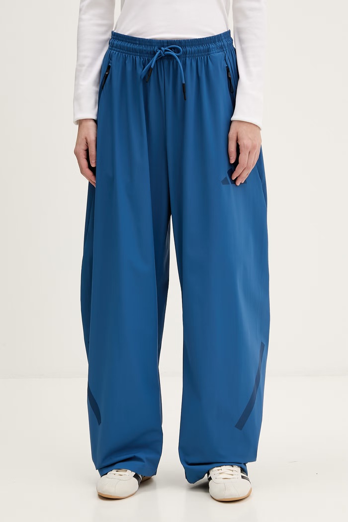 adidas pantaloni de trening pentru femei x Z.N.E albastru KF0578