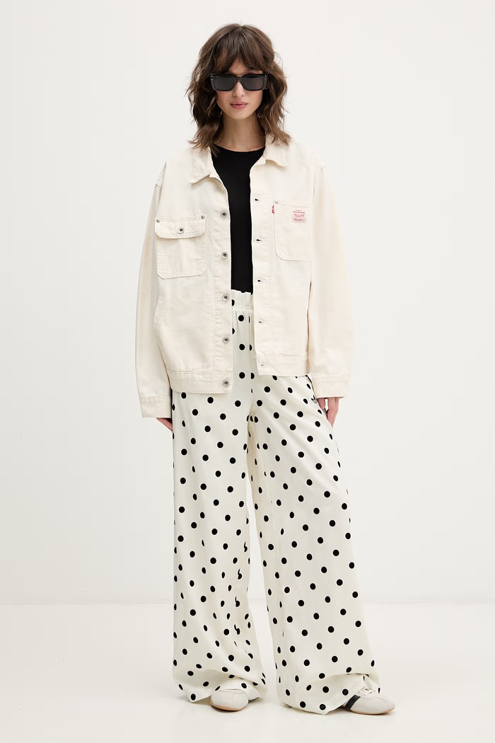 adidas Originals spodnie dresowe damskie KV1168 beżowy SS26