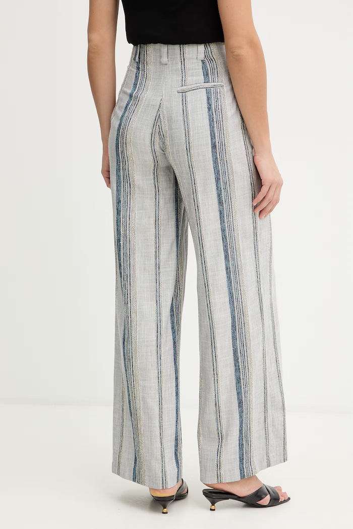 Fracomina pantaloni FS26SV3013W840N8 albastru SS26