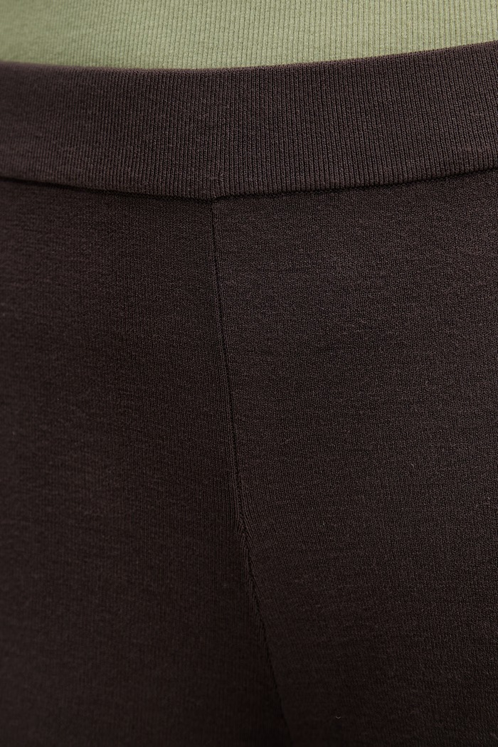 United Colors of Benetton pantaloni de trening pentru femei, cu vâscoză maro 1LHGDF015