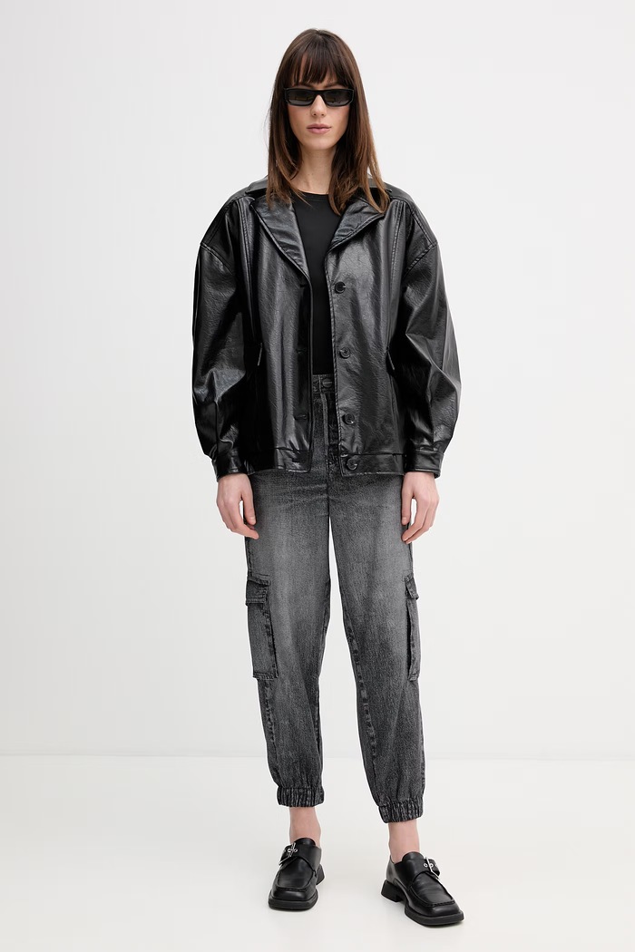 Nohavice AllSaints SELMA W020TE čierna SS26
