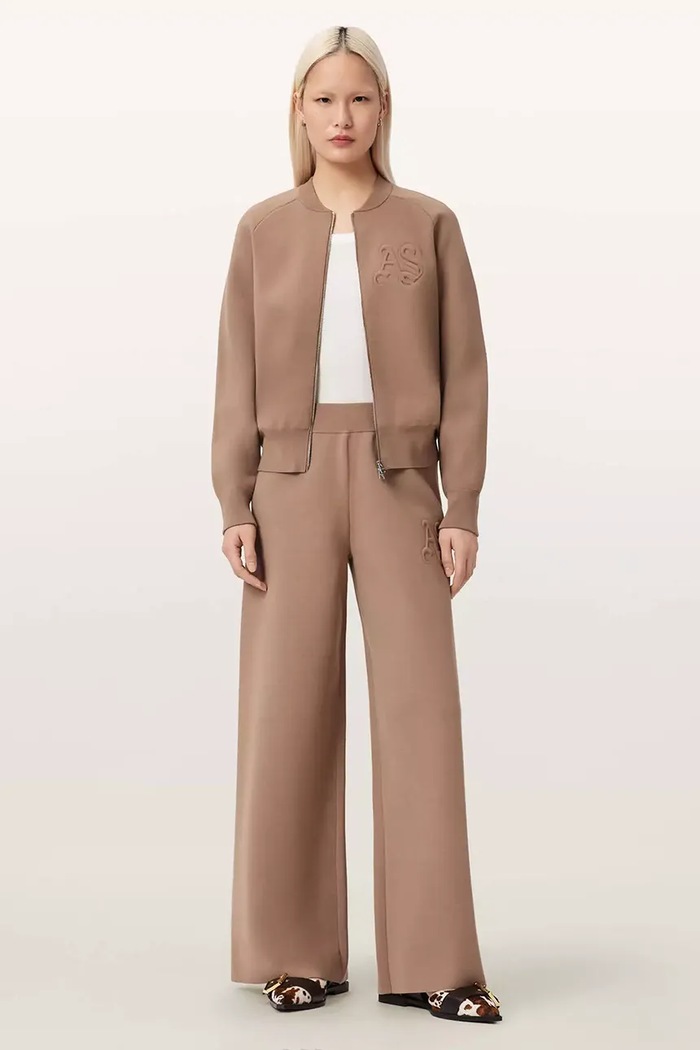 Îmbrăcăminte AllSaints pantaloni SONNY W029TE maro