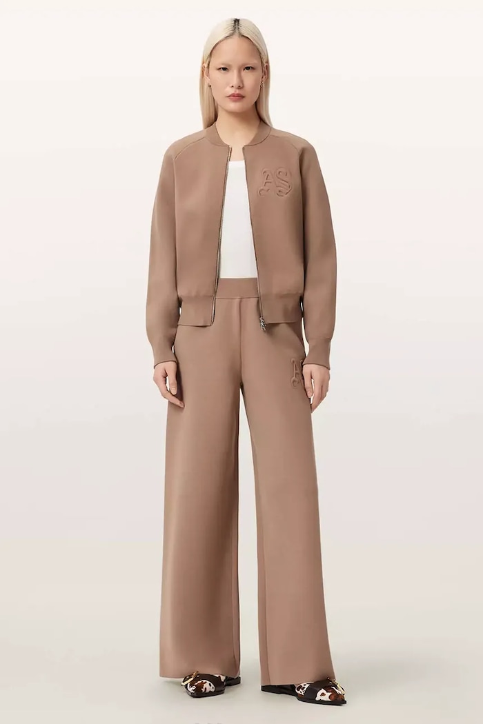 Îmbrăcăminte AllSaints pantaloni SONNY W029TE maro