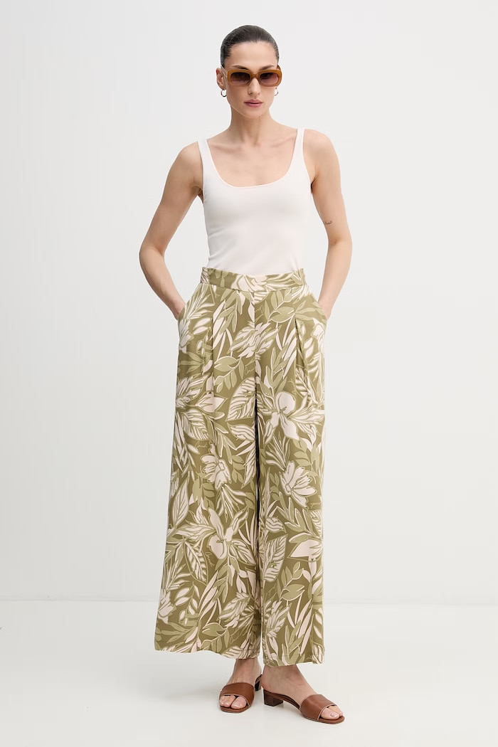 Gaudi spodnie 611BD25034 zielony SS26