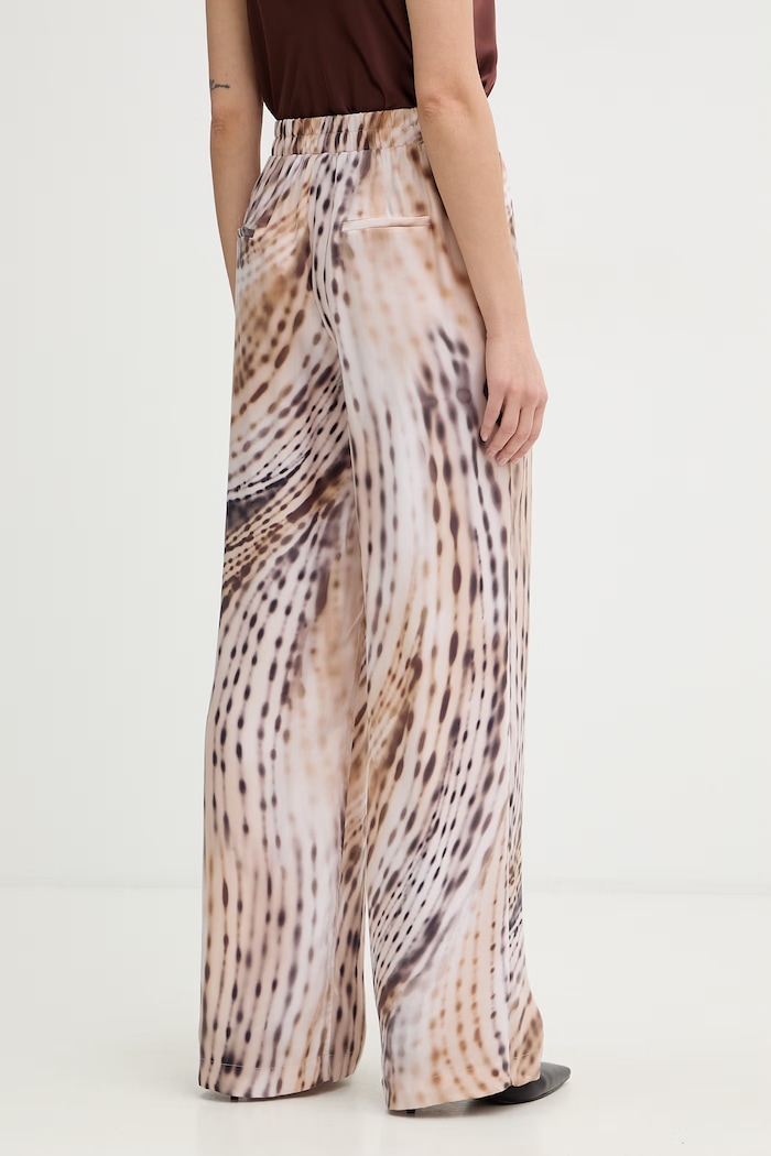 Oblečenie Guess dámske nohavice s lyocellom DALIA W6GB07.W1781 béžová