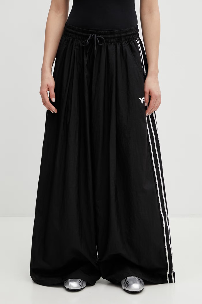Y-3 spodnie RE 3S WIDE PT nadruk czarny KF1192