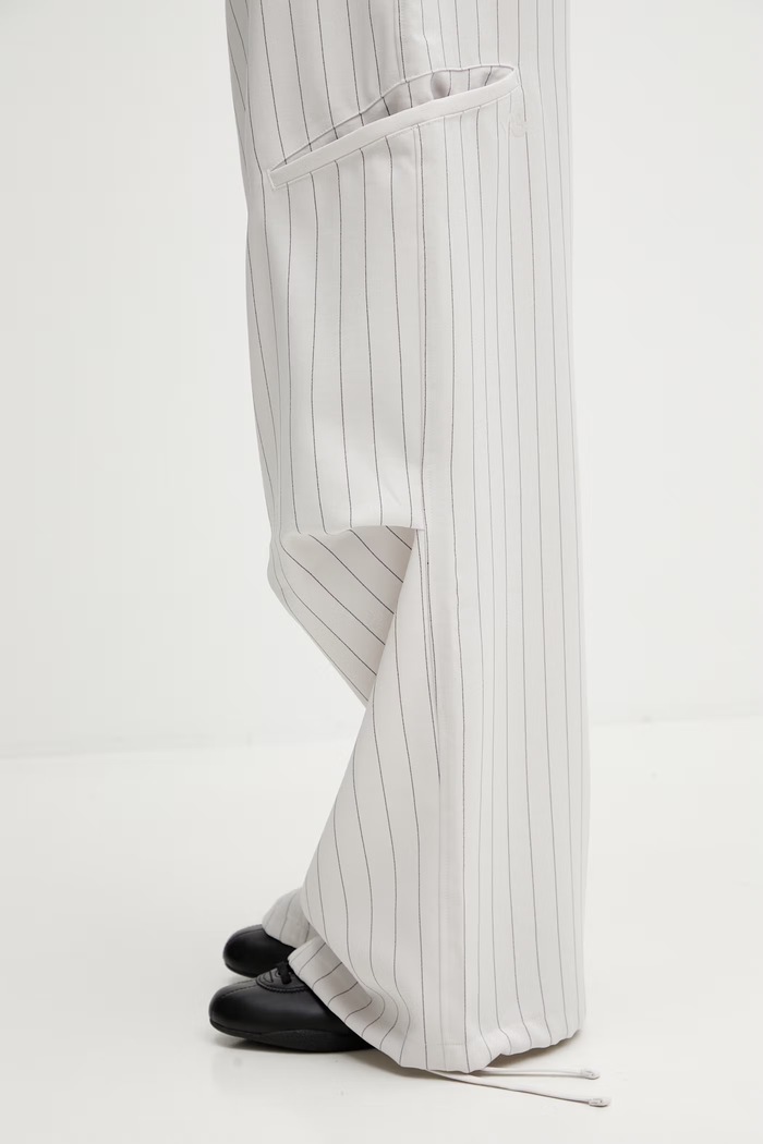 Y-3 spodnie PS UT SL PANTS beżowy KH0472