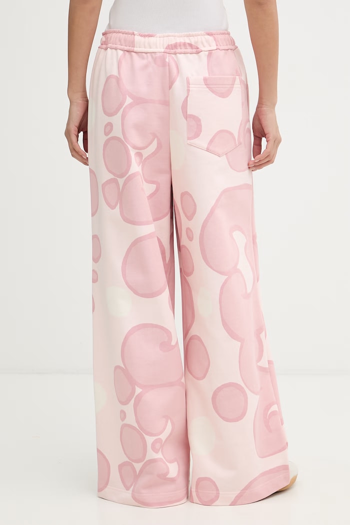 Îmbrăcăminte Marimekko pantaloni de trening pentru femei, din bumbac 095066 roz