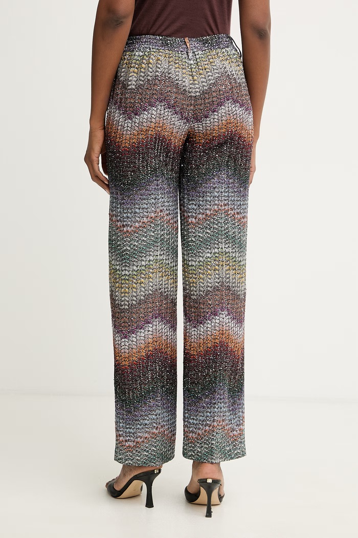 Oblečenie Missoni nohavice dámske DS26SI07.BC005Y viacfarebná