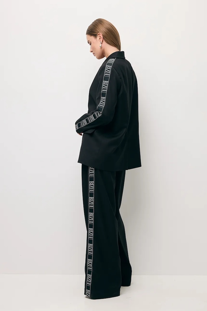 Bizuu pantaloni MICHAEL MICHAEL.CZARNY negru SS26