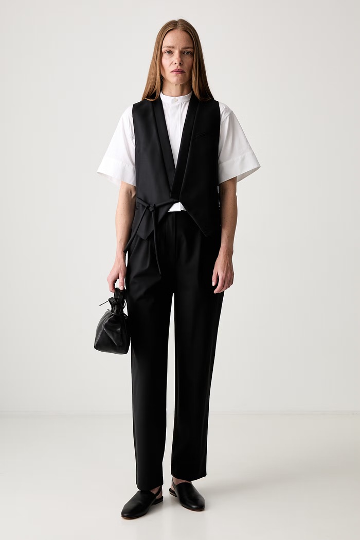 Kenzo trousers with wool blend Jog Pants FF52UP0779RU black