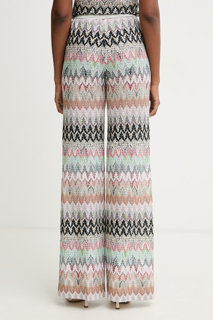 Дрехи Missoni панталон palazzo дамски DS26SI09.BR014Z бежов