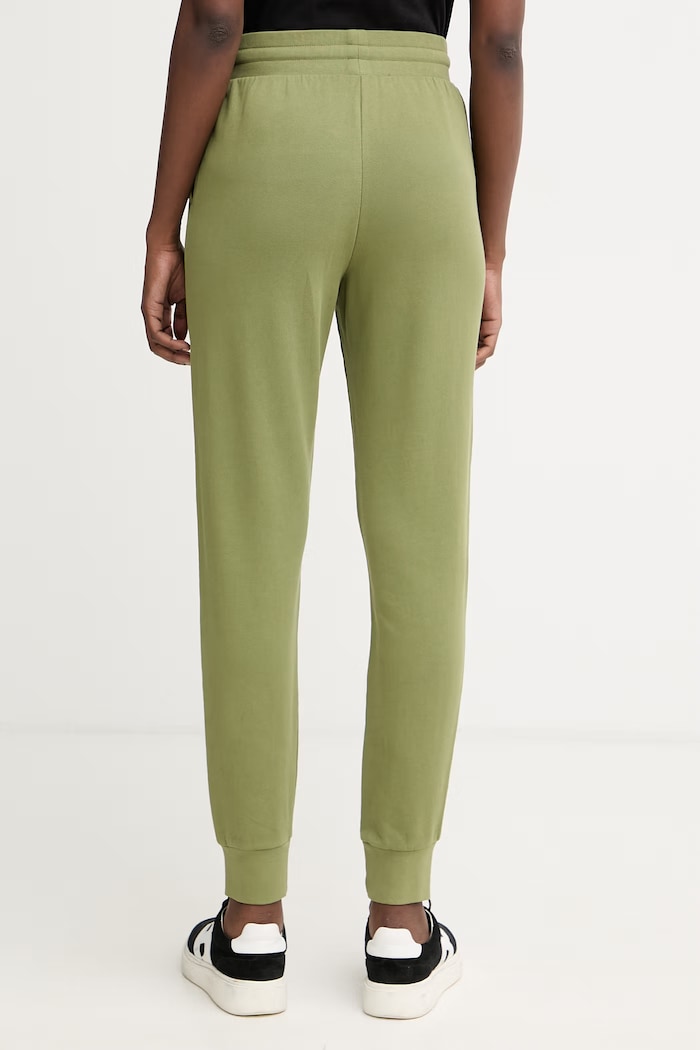 Odzież Armani Exchange spodnie dresowe damskie bawełniane XW001733.AF18990 zielony