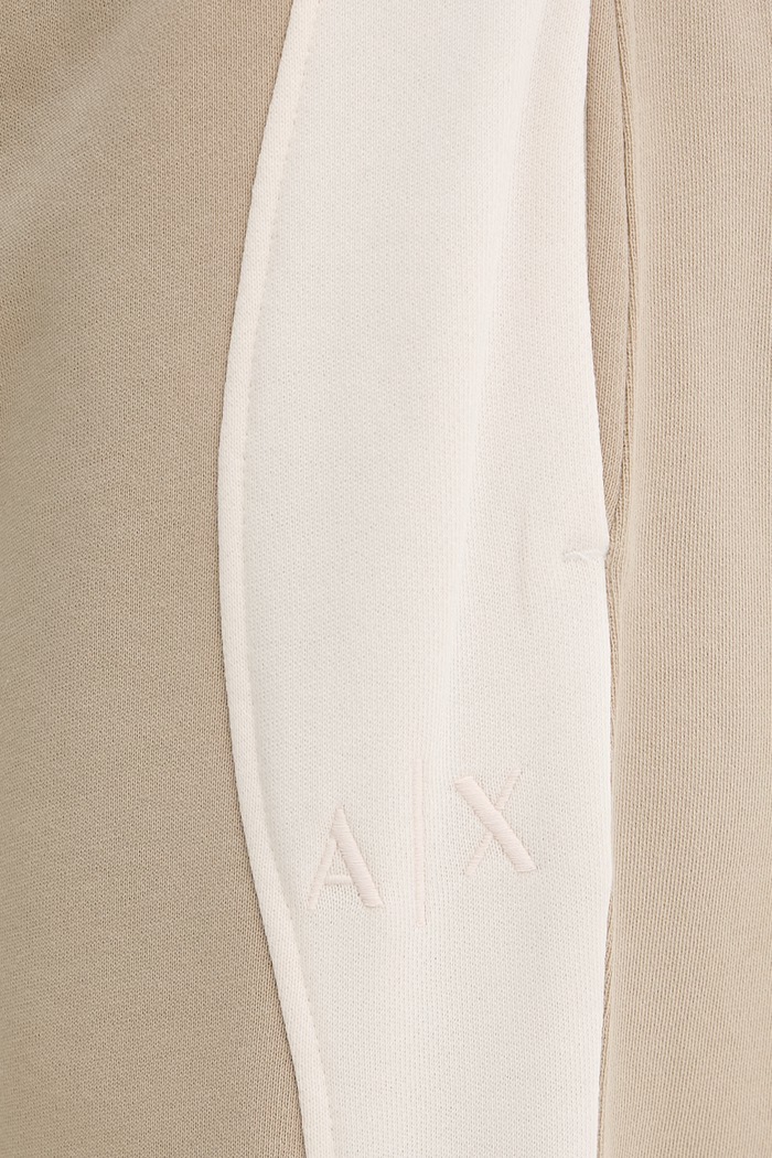 Armani Exchange pantaloni de trening pentru femei, din bumbac bej XW001743.AF14284