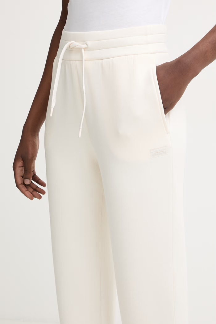 Armani Exchange pantaloni de trening pentru femei bej XW002043.AF21290