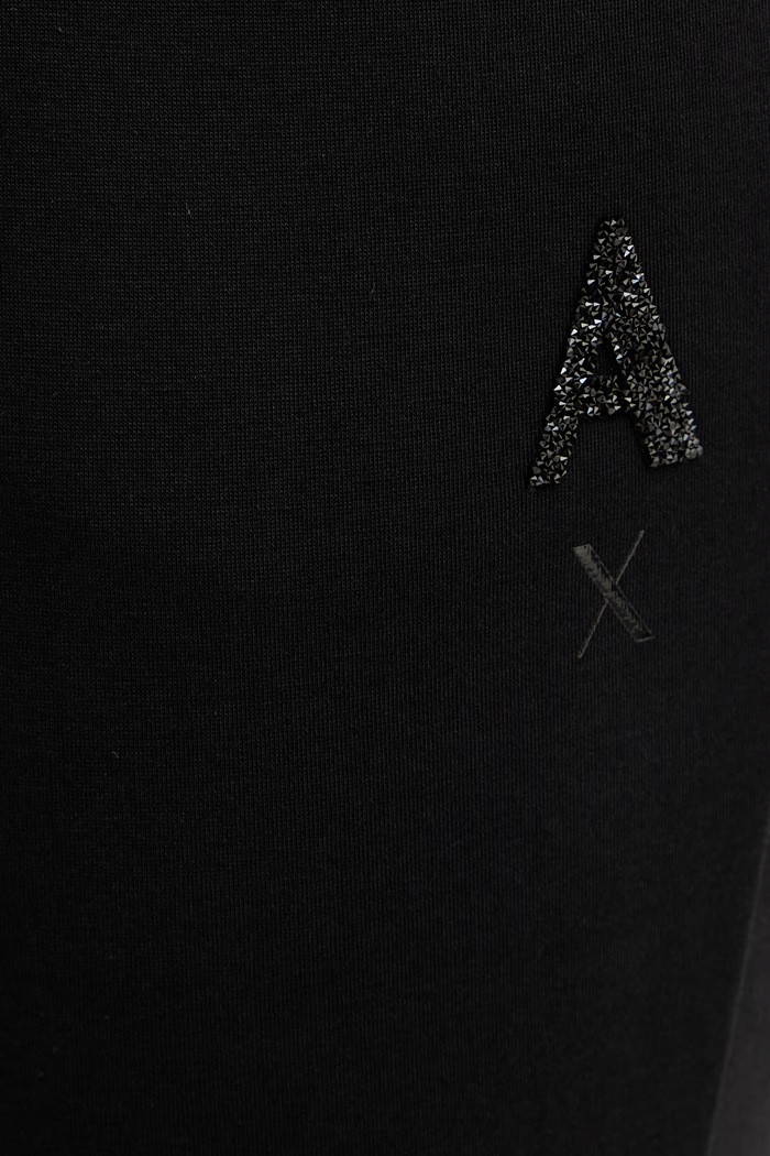 Spodnji del trenirke Armani Exchange črna XW002210.AF21298