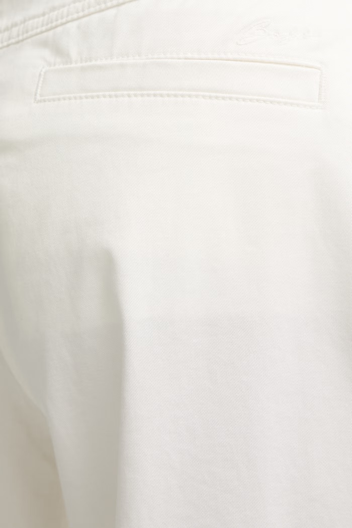 BOSS Orange nohavice wide leg dámske bavlnené s elastanom C Tanjura5-D biela 50558693