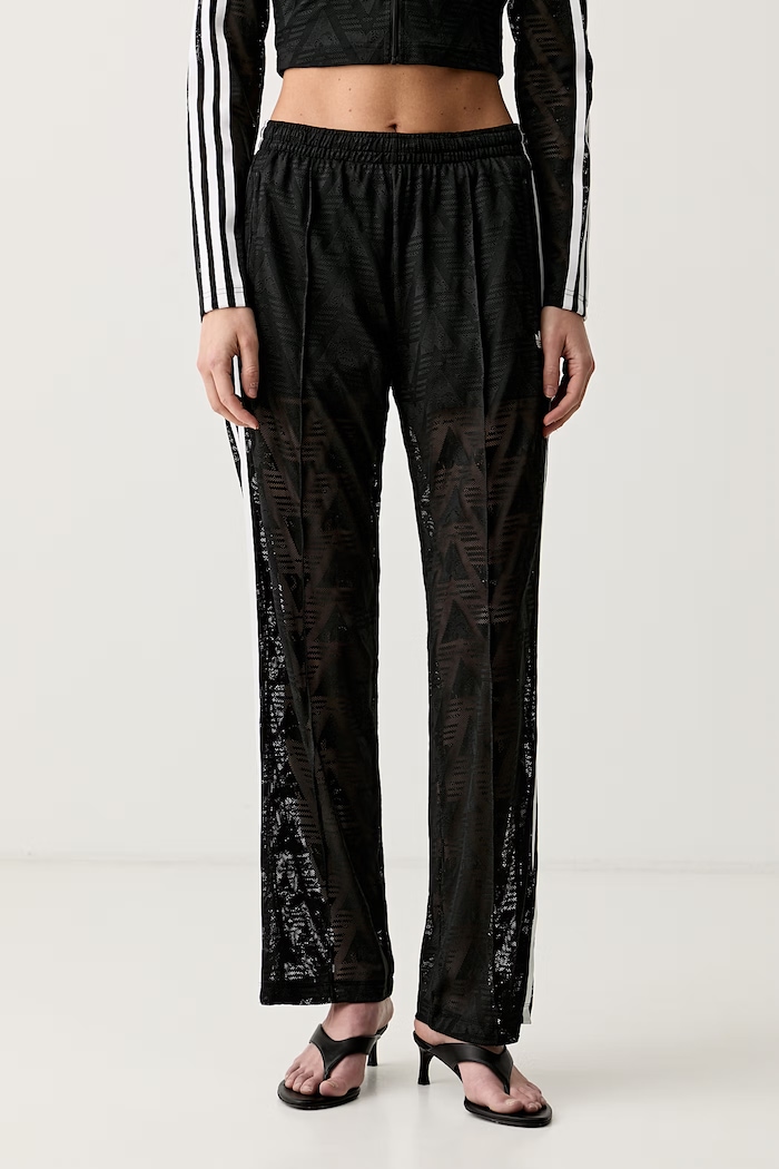 adidas Originals pantaloni de trening pentru femei Firebird negru KD0346