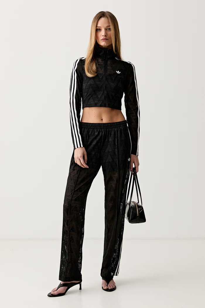 adidas Originals pantaloni de trening pentru femei Firebird KD0346 negru SS26