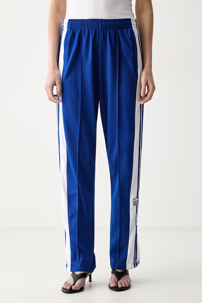 adidas Originals teplákové nohavice dámske Adibreak modrá KD6328