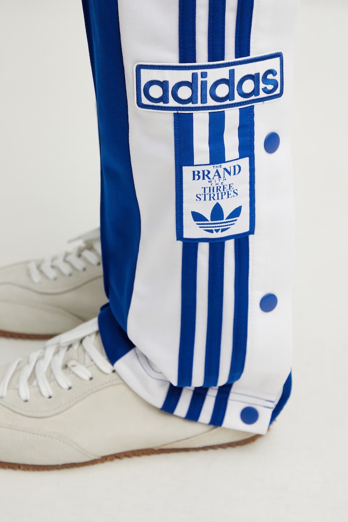 adidas Originals spodnie dresowe damskie Adibreak niebieski KD6328