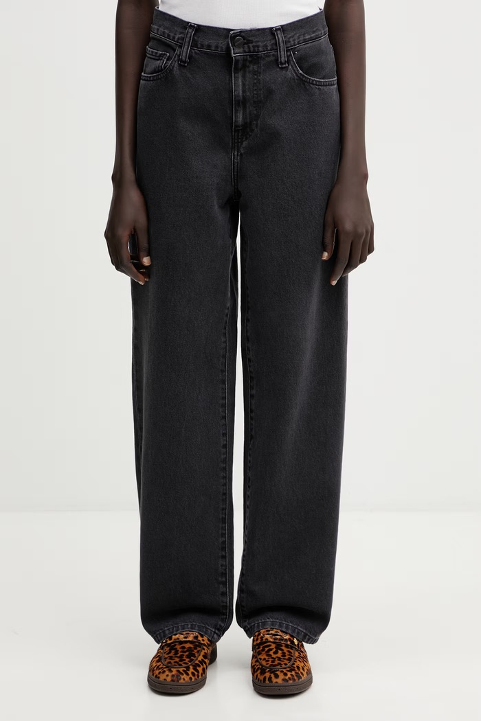 Carhartt WIP W' Arin Pant jeans tapered da donna nero I035881.8960