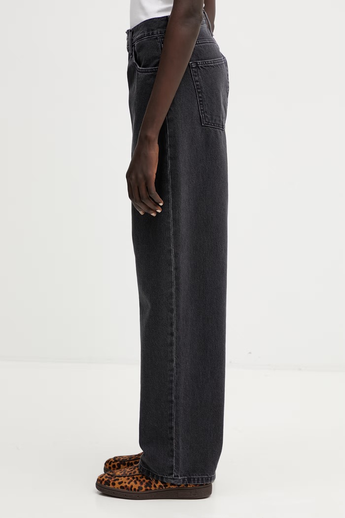 Carhartt WIP W' Arin Pant jeans tapered da donna I035881.8960 nero SS26