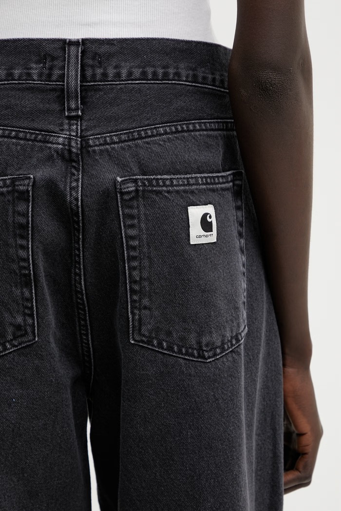 Carhartt WIP W' Arin Pant jeans tapered da donna nero I035881.8960