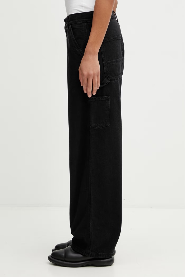 Carhartt WIP W' Brandon Single Knee Pant loose jeans I034225.8906 black SS26