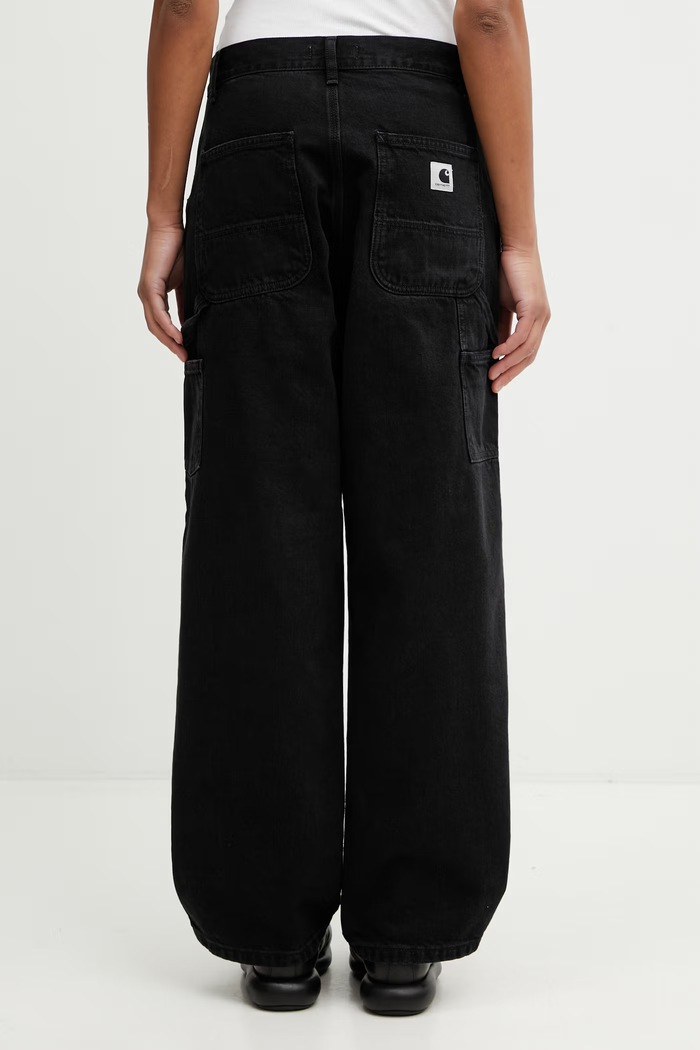 Clothing Carhartt WIP W' Brandon Single Knee Pant loose jeans I034225.8906 black