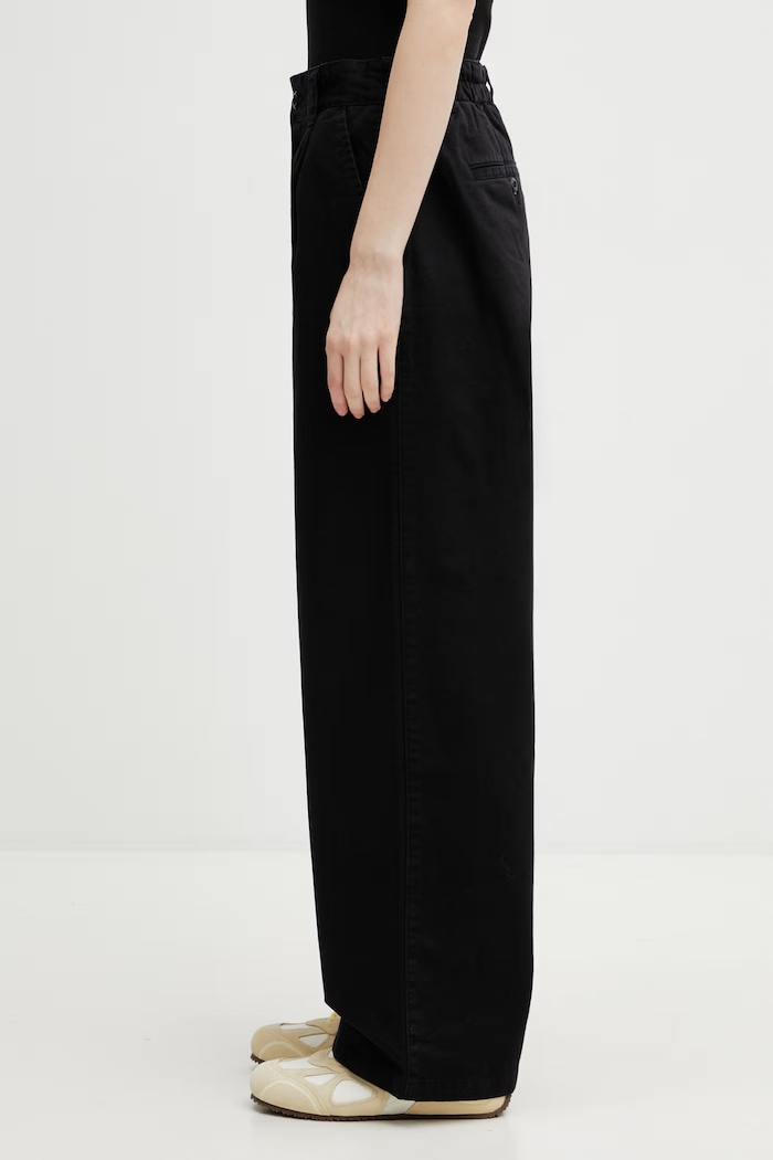 Carhartt WIP W' Marv Pant cotton trousers I036523.8906 black SS26